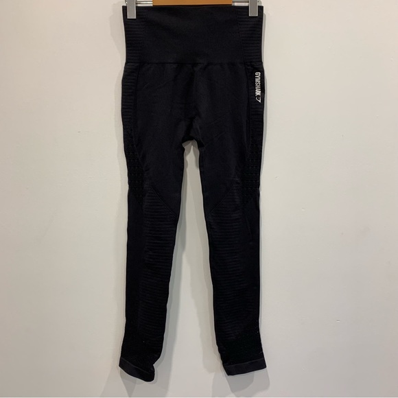 GymShark Energy Seamless Leggings Black - Picture 2 of 7